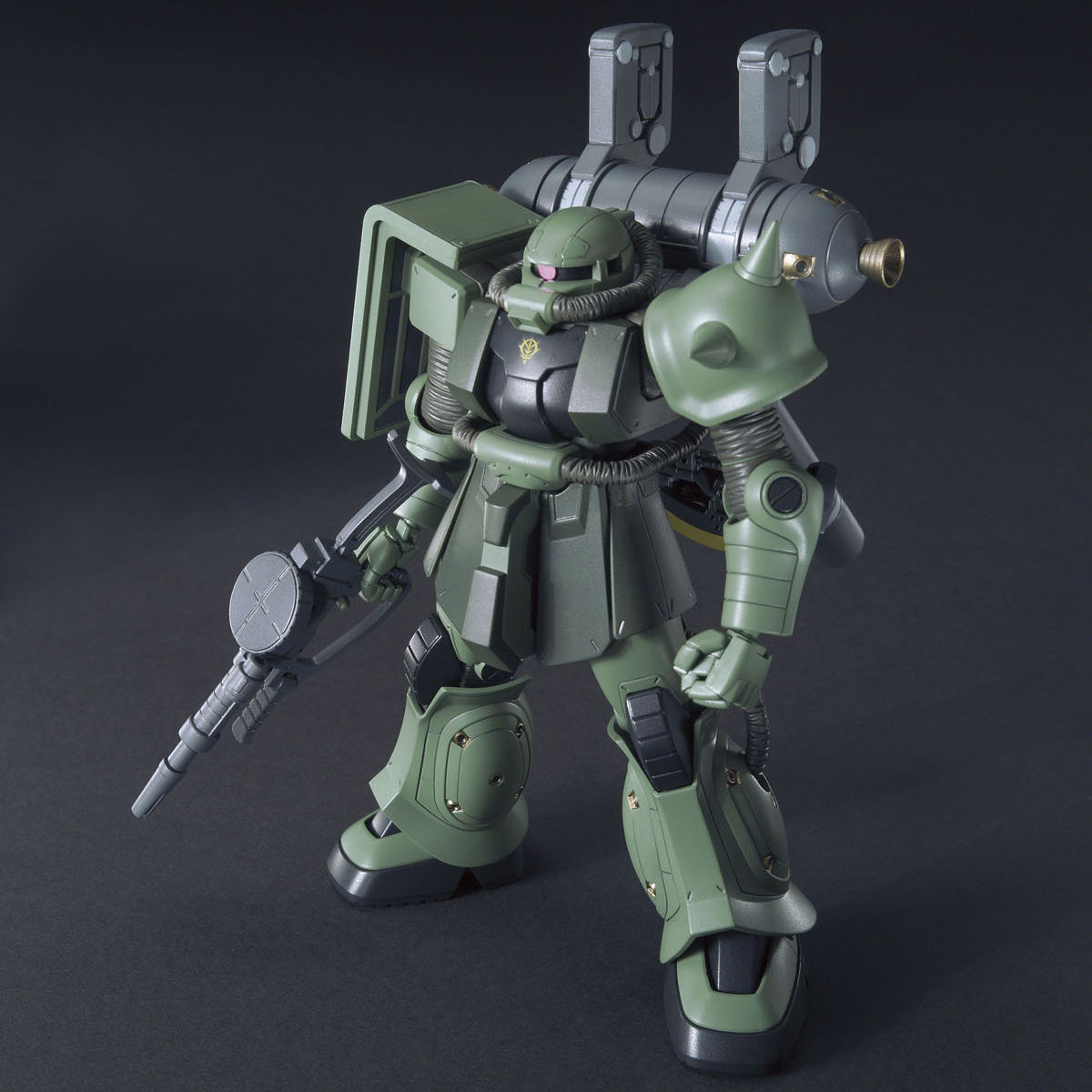 ガンプラ 量産型ザク(ザクII) ビッグ•ガン サンダーボルト 完成品