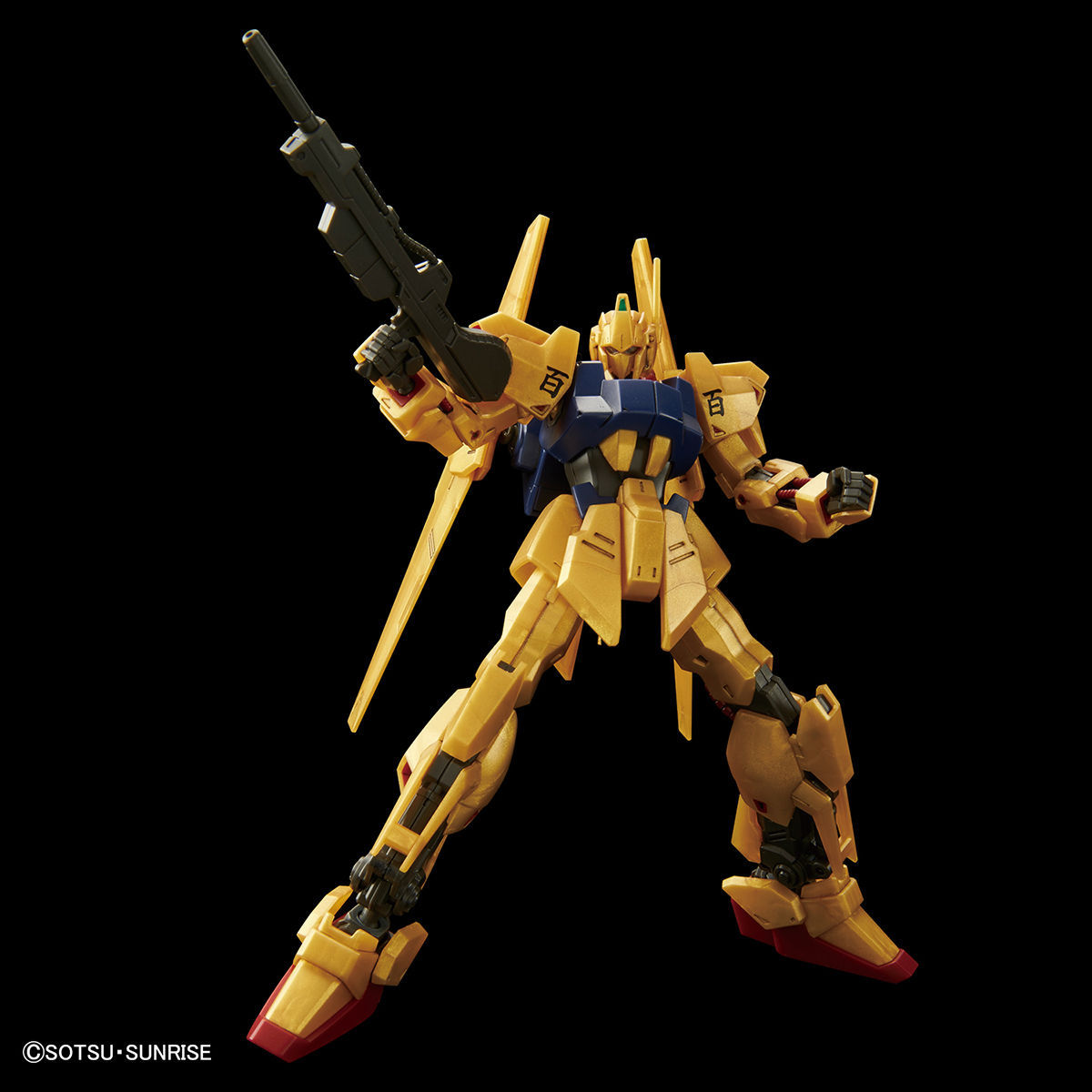 新品　ＨＧ 1/144 【ガンダムベース限定】 百式［ゴールドコーティング］