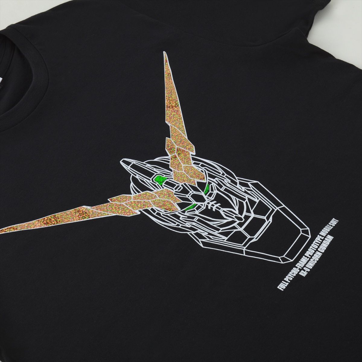 機動戦士ガンダムUC ホログラムプリント Tシャツ RX-0 UNICORN GUNDAM