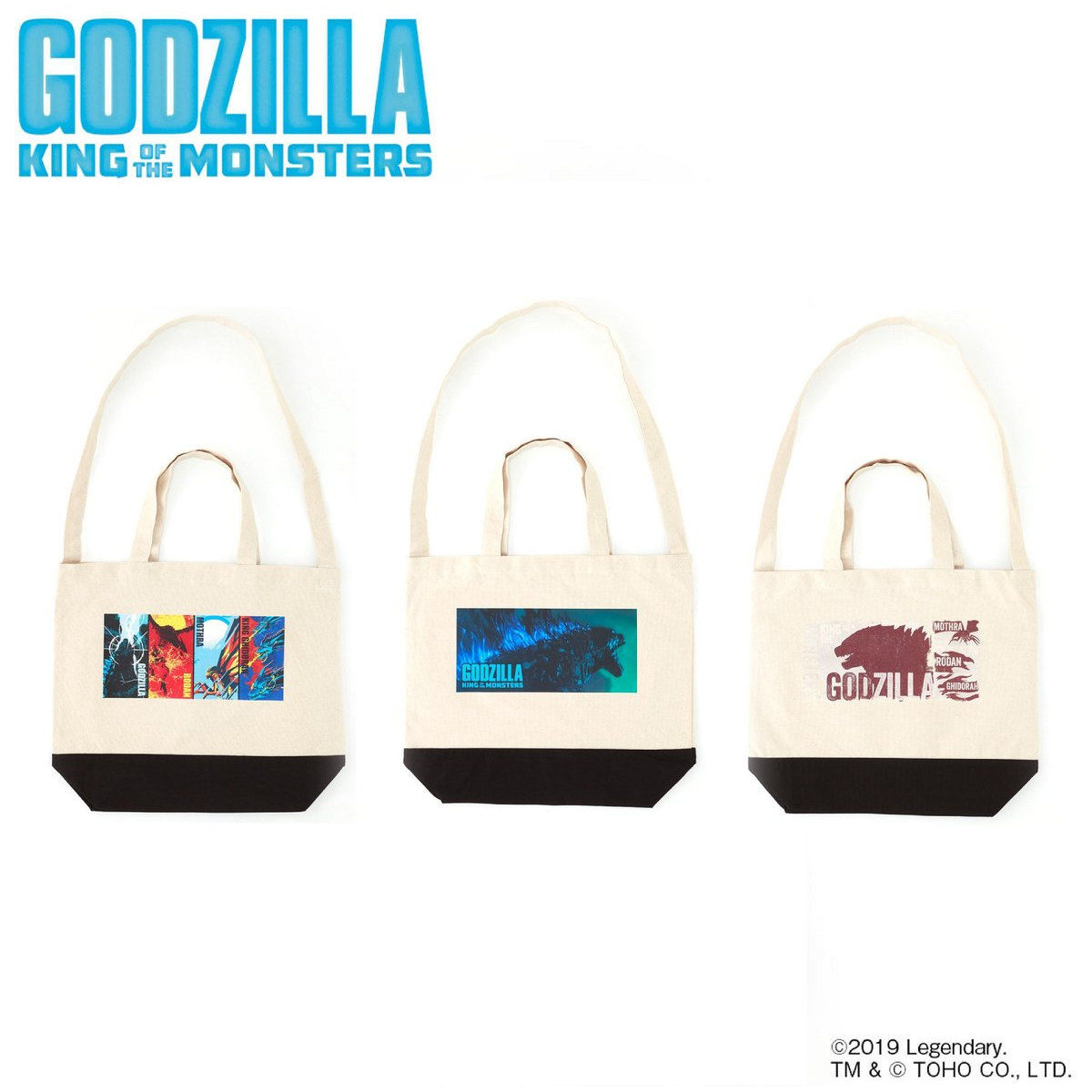 GODZILLA King of the Monsters トートバッグ | ゴジラシリーズ