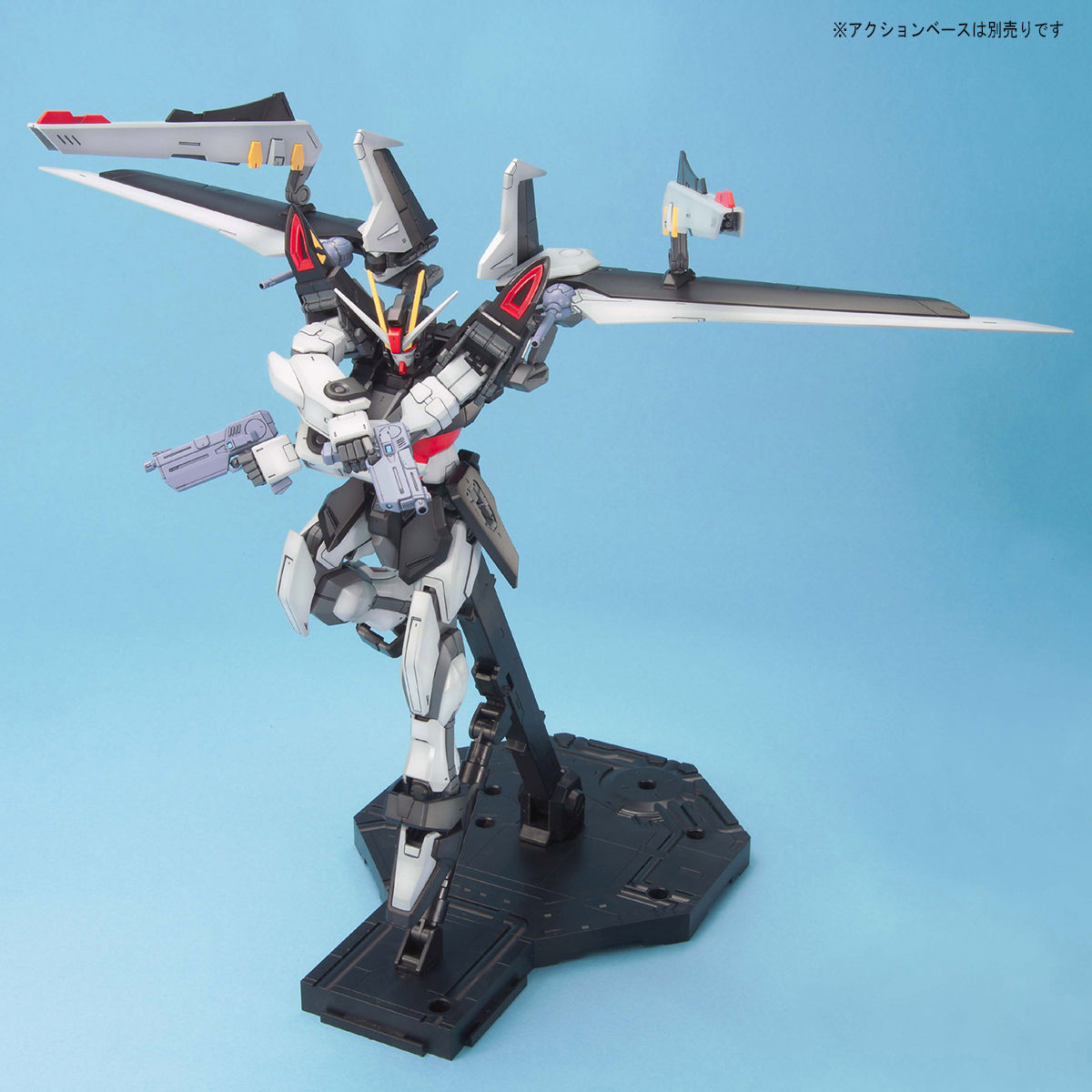 MG 1/100 No.096 GAT-X105E + AQM/E-X09S Strike Noir Gundam