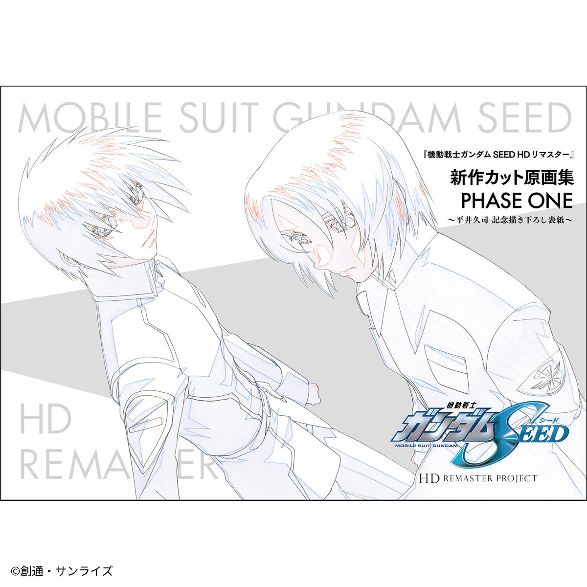 Mobile Suit Gundam Seed HD Remaster New Cut Illustrations Phase One ~Hisashi Hirai Commemorative Drawing Cover~