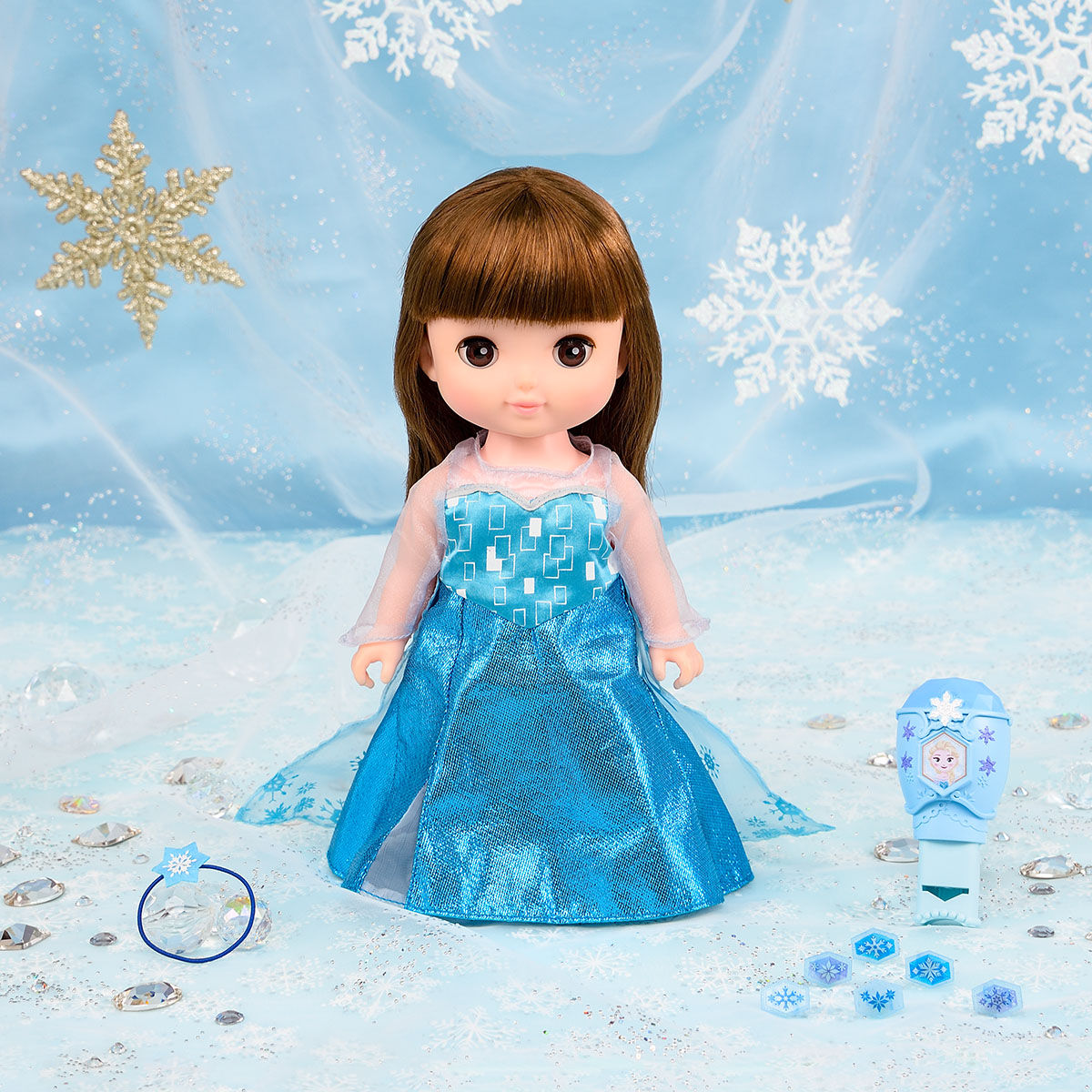 レミン ソラン ソラン へアデコセット アナと雪の女王 エルサ Bandai Toys