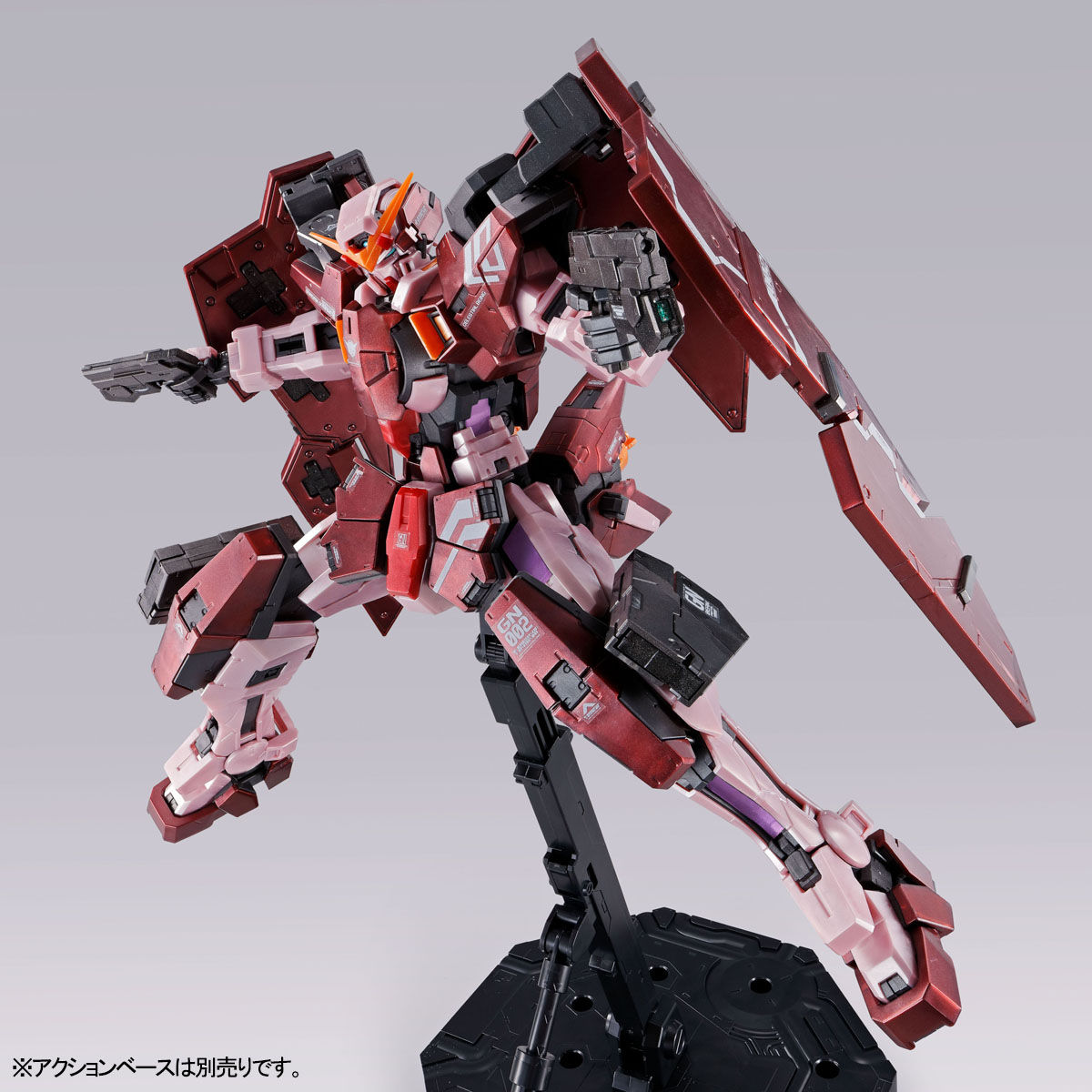 デュナメスの圧縮粒子開放状態をmg化 Mg 1 100 ガンダムデュナメス トランザムモード メタリックグロスインジェクション 本日より予約受付開始 こーのーどちゃかてきんl 立体版