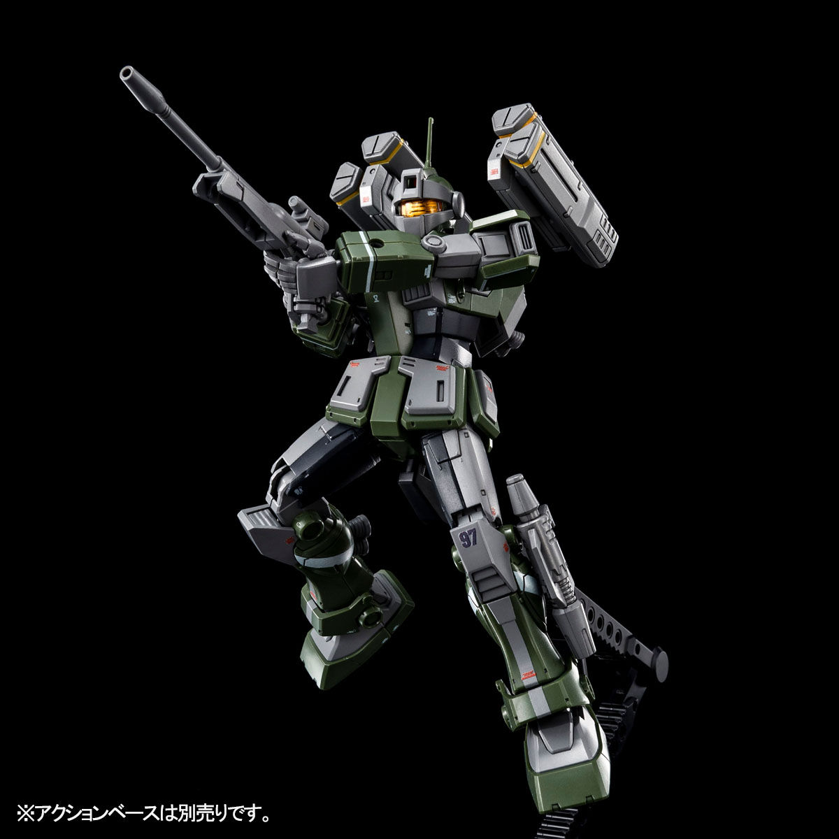HGGTO 1/144 RGM-79SC GM Sniper Custom with Missile Launcher(Gundam The Origin)