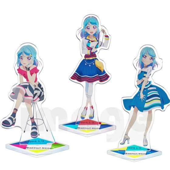 アイカツ フレンズ スタイル ポストカード 非売品 アイカツスタイル 黒沢凛＆ジョニー別府 ポストカード