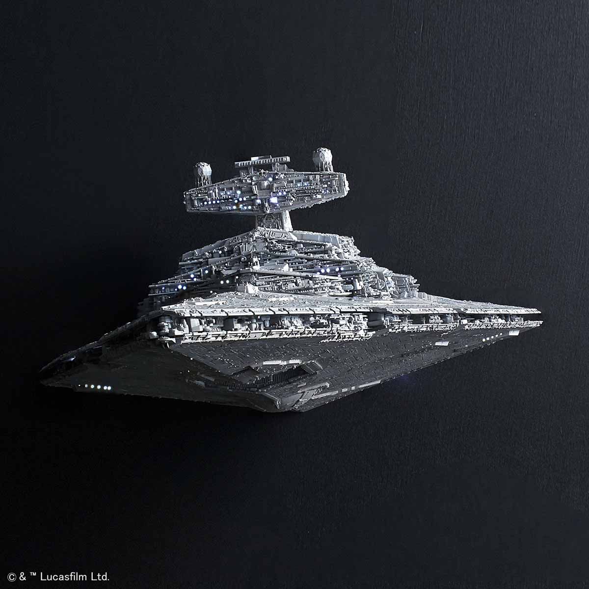 1/5000 スター・デストロイヤー ［ライティングモデル］ 初回生産限定版 | STAR WARS（スター・ウォーズ）  フィギュア・プラモデル・プラキット | アニメグッズ ・おもちゃならプレミアムバンダイ｜バンダイナムコグループの公式通販サイト