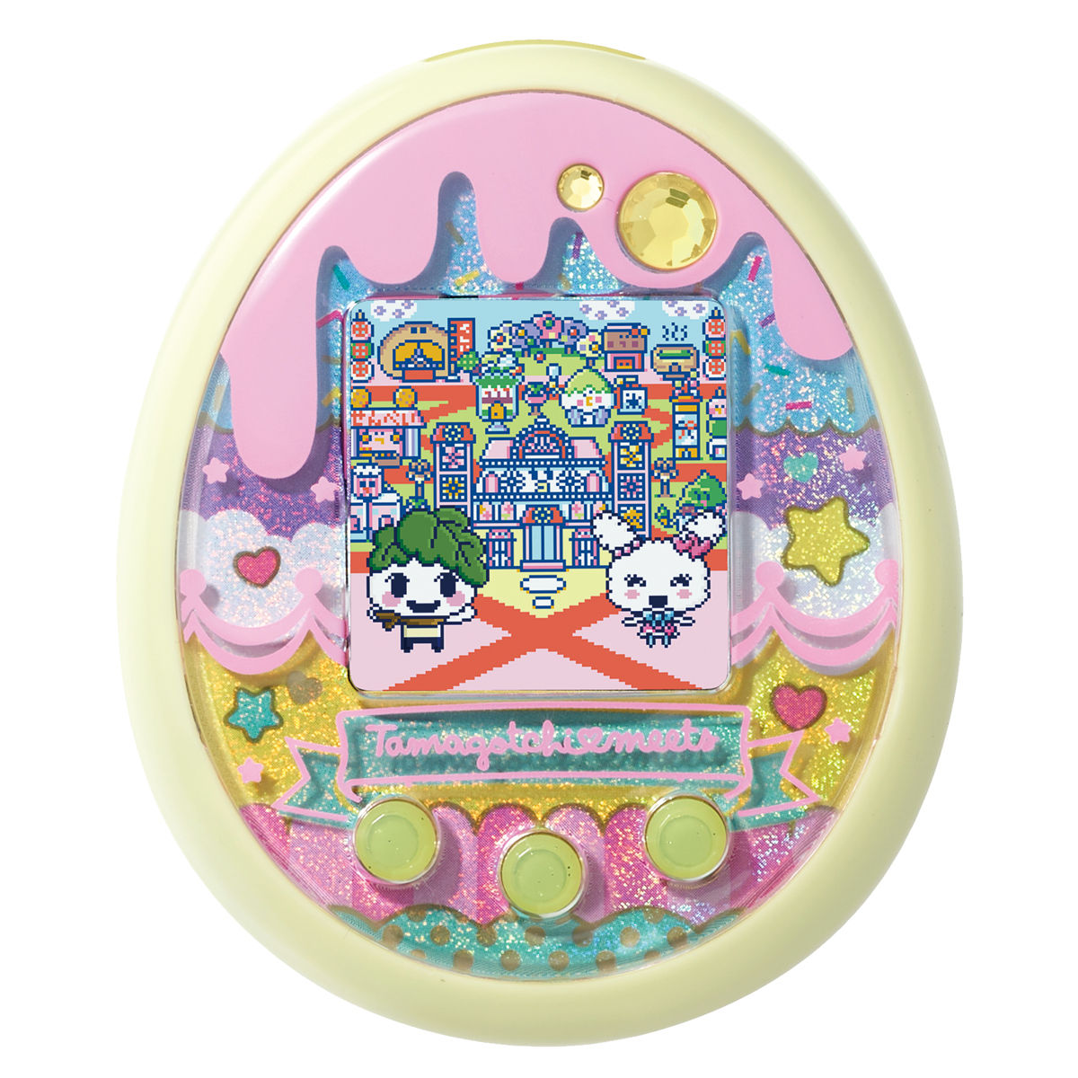 たまごっちみーつ スイーツみーつver.イエロー | Tamagotchi Smart 