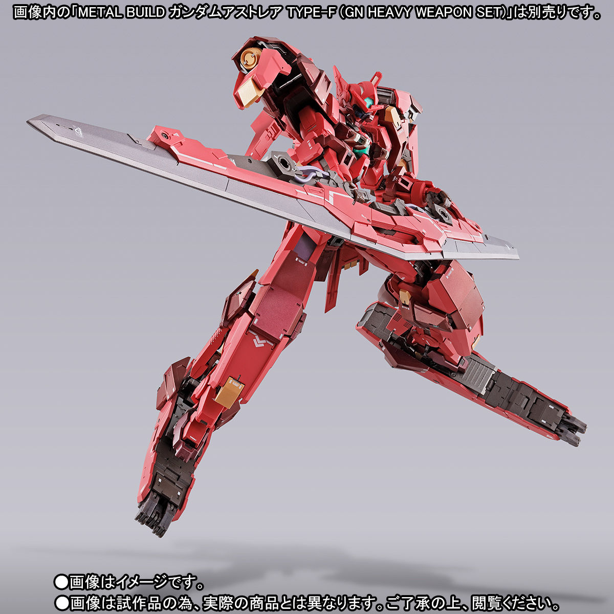 【先着販売】METAL BUILD ガンダムアストレアTYPE-F用“アヴァラングダッシュ”OPセット