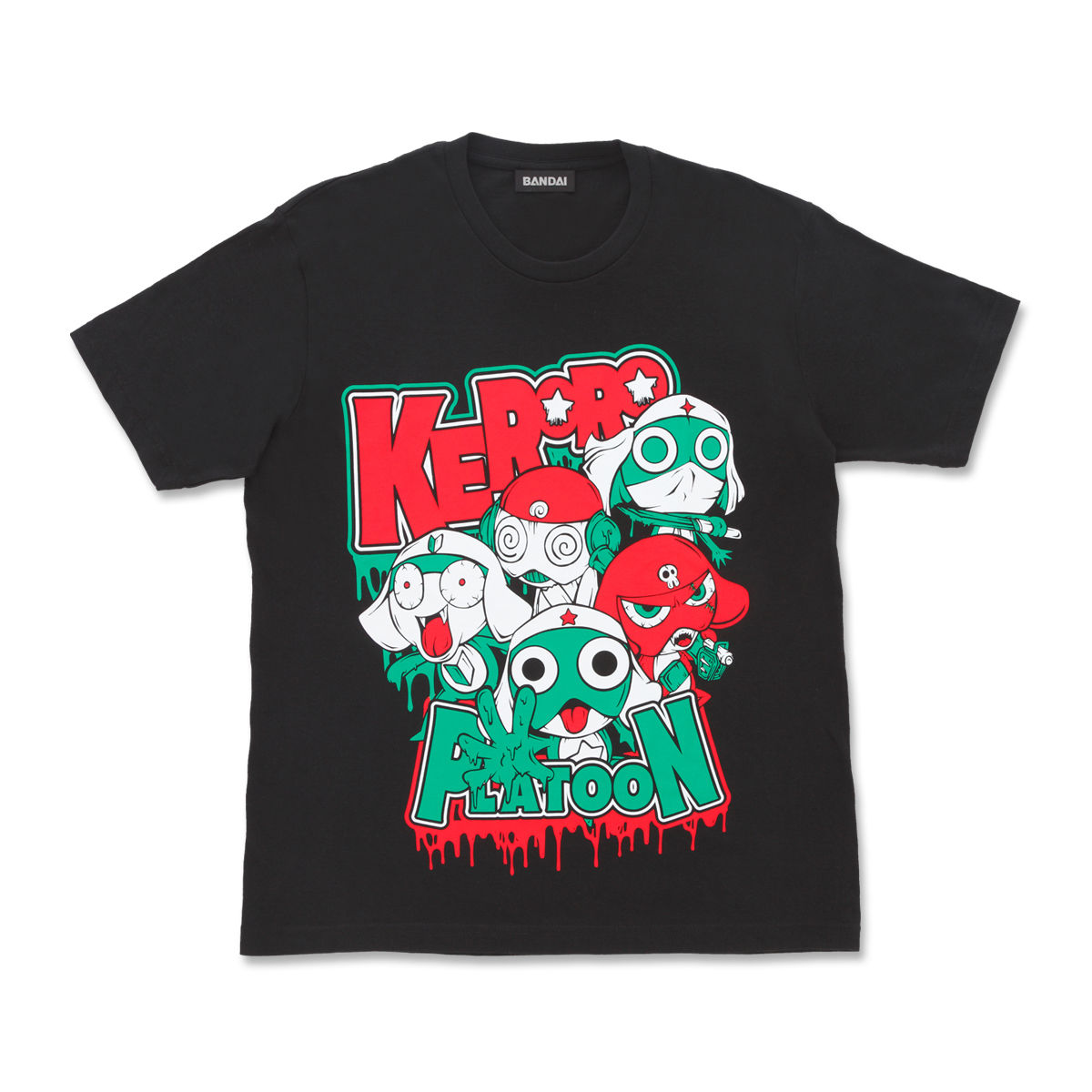 ケロロ軍曹 Tシャツ ケロロ小隊集合 feat.STUDIO696 | アニメ