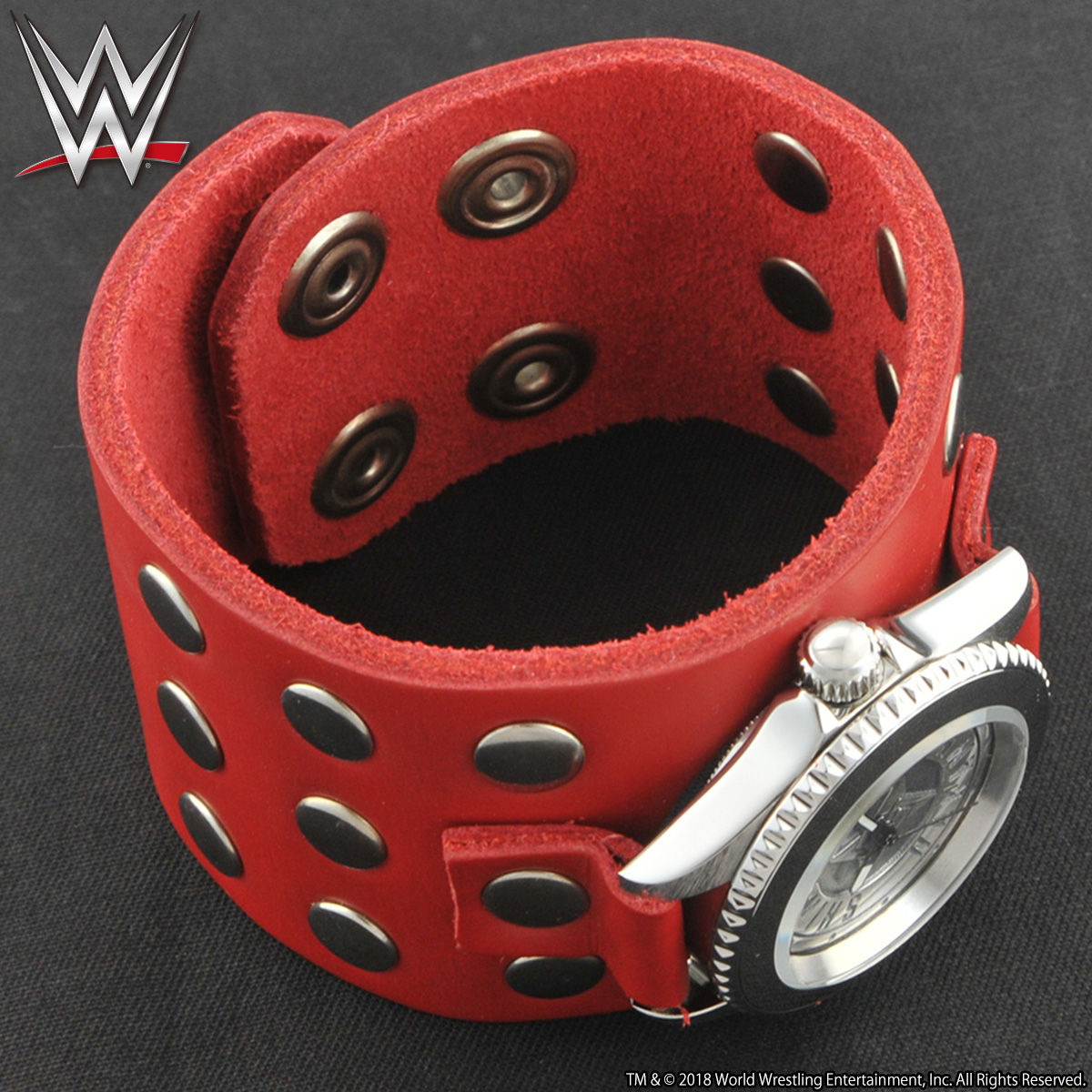 WWE Red Monkey Wristwatch Silver925 中邑真輔 Model【2019年11月お