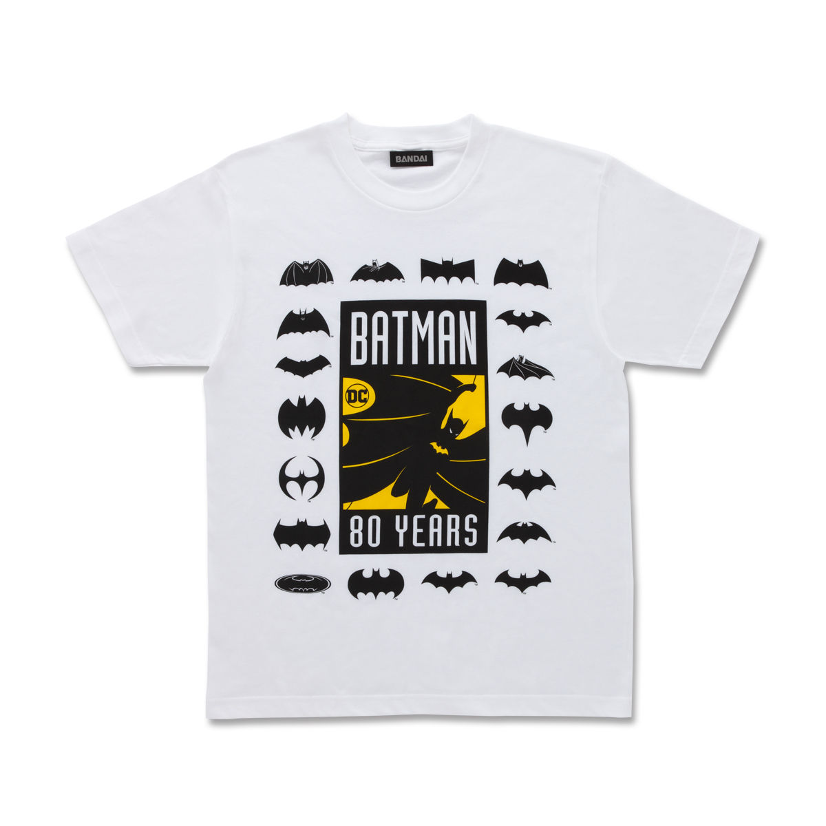 Batman 80th Tシャツ マーク柄 趣味 コレクション プレミアムバンダイ公式通販