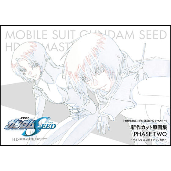 Mobile Suit Gundam Seed HD Remaster New Cut Illustrations Phase Two ~Hisashi Hirai Commemorative Drawing Cover~