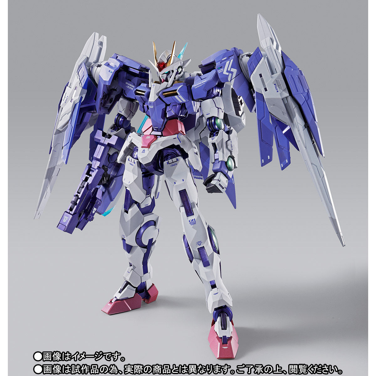 新品未使用！METAL BUILD ダブルオーライザー デザイナーズブルーVer