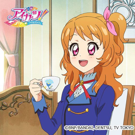 氷上すみれ アイカツ！ ティーカップ 未使用品 AIKATSU!STYLE for Lady 氷上スミレちゃんのティーセット(ティー