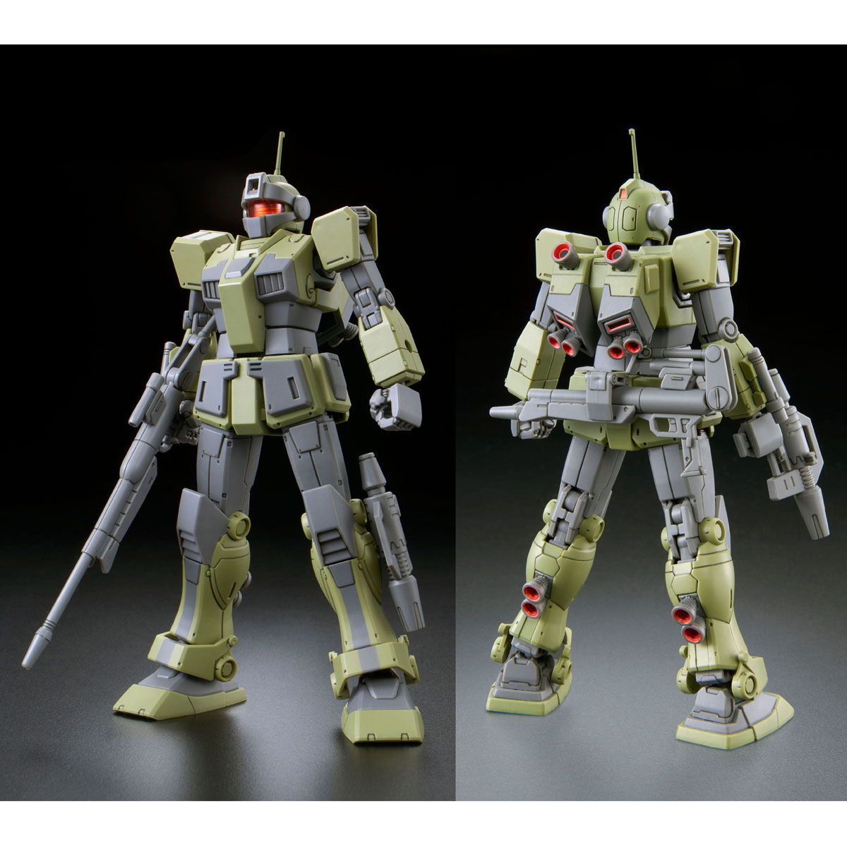 ガンプラ HG 1/144 ジム・スナイパーカスタム(ミサイル・ランチャー装備)