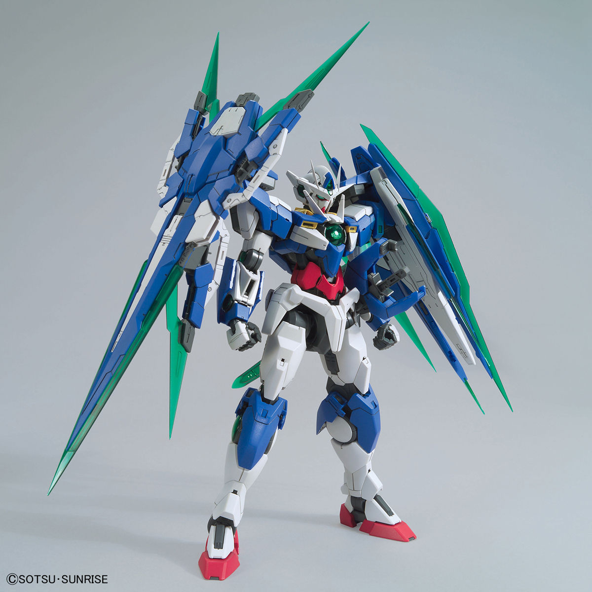 MG ダブルオークアンタフルセイバー 完成品 素組