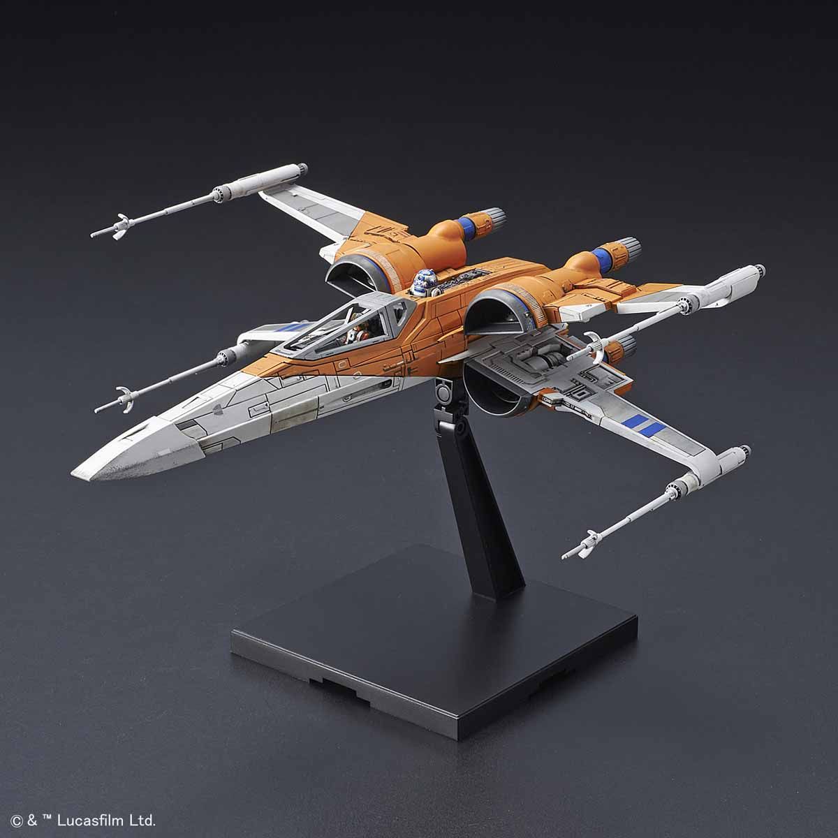 一点物　STAR WARS Xウイング・ファイター ポー専用機 スター・ウォーズ 1/72 Xウイング・ファイター ポー専用機(スター・ウォーズ