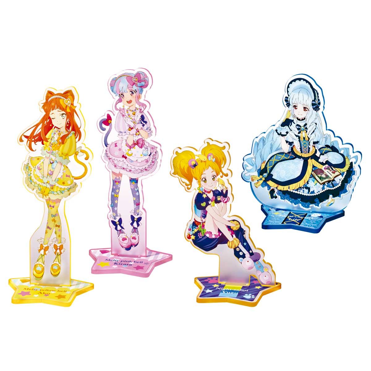 アイカツ　アクリルラバスタ　特典　キーホルダー2点　アイカツスターズ オールアイカツ！アクリルラバスタコレクション☆限定特典つき