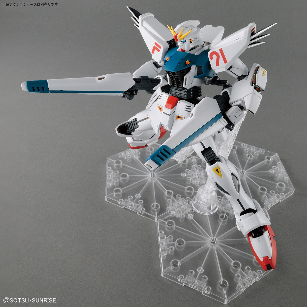 プレミアムバンダイ限定ガンプラ「MG 1/100 ガンダムF91 Ver.2.…