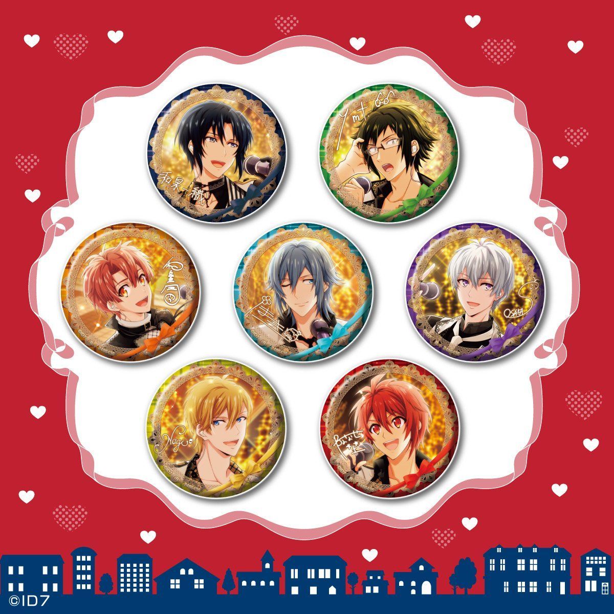 抽選販売】アイドリッシュセブン ホログラム缶バッジ IDOLiSH7@Bright