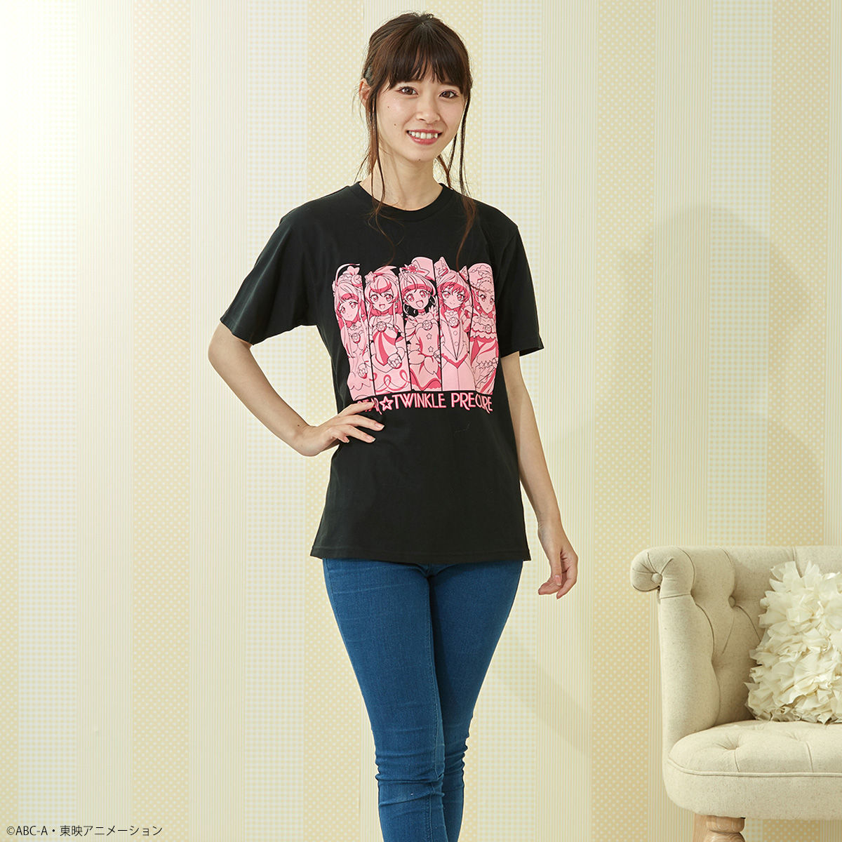 スター トゥインクルプリキュア 親子tシャツ 大人用 年3月お届け プリキュアオールスターズ ファッション アクセサリー バンダイナムコグループ公式通販サイト