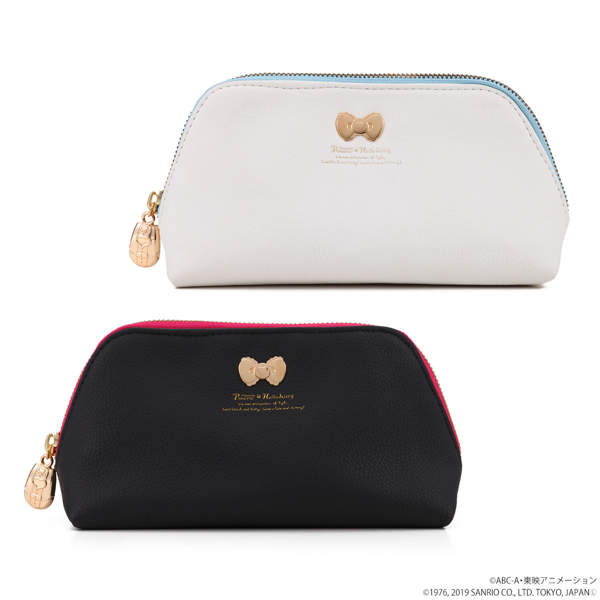 ふたりはプリキュアハローキティ フェイクレザーポーチ 年3月お届け プリキュアオールスターズ 趣味 コレクション バンダイナムコグループ公式通販サイト
