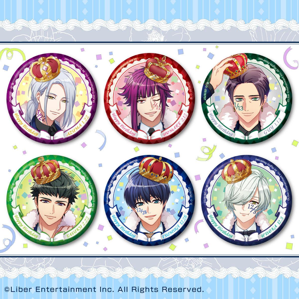 A3! ホログラム缶バッジ ～Happy×2 Birthday Winter Troupe!～ | Ａ３