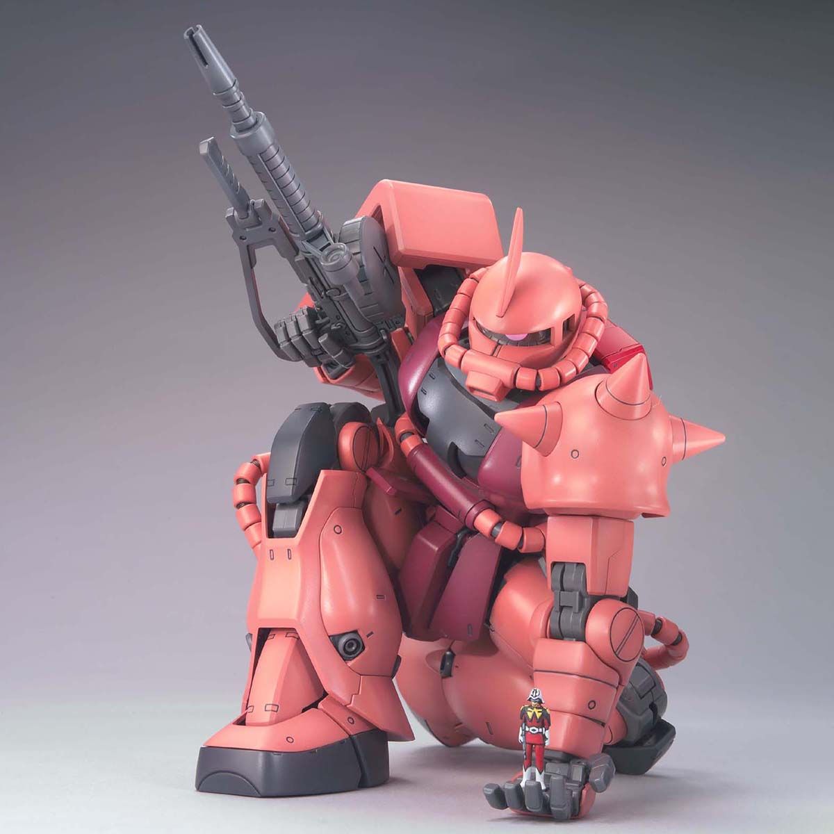 MG 1/100 MS-06S ZAKU II「シャア専用ザク」Ver.2.0徹底改修塗装済み 