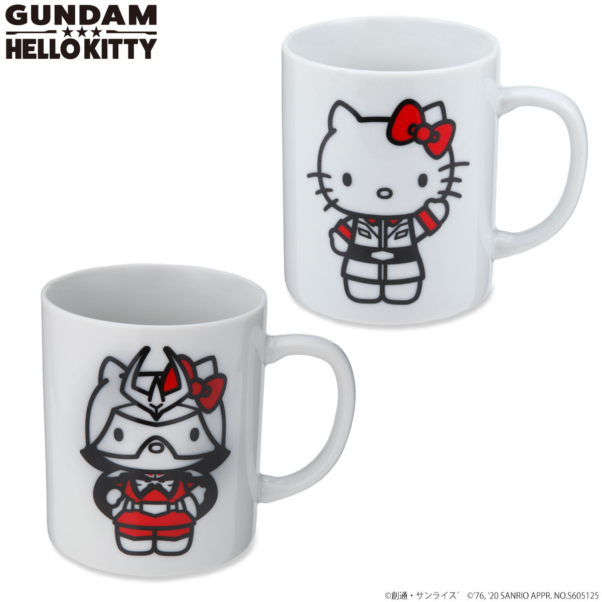 ガンダム VS ハローキティ 和解企画 マグカップ | 機動戦士ガンダム