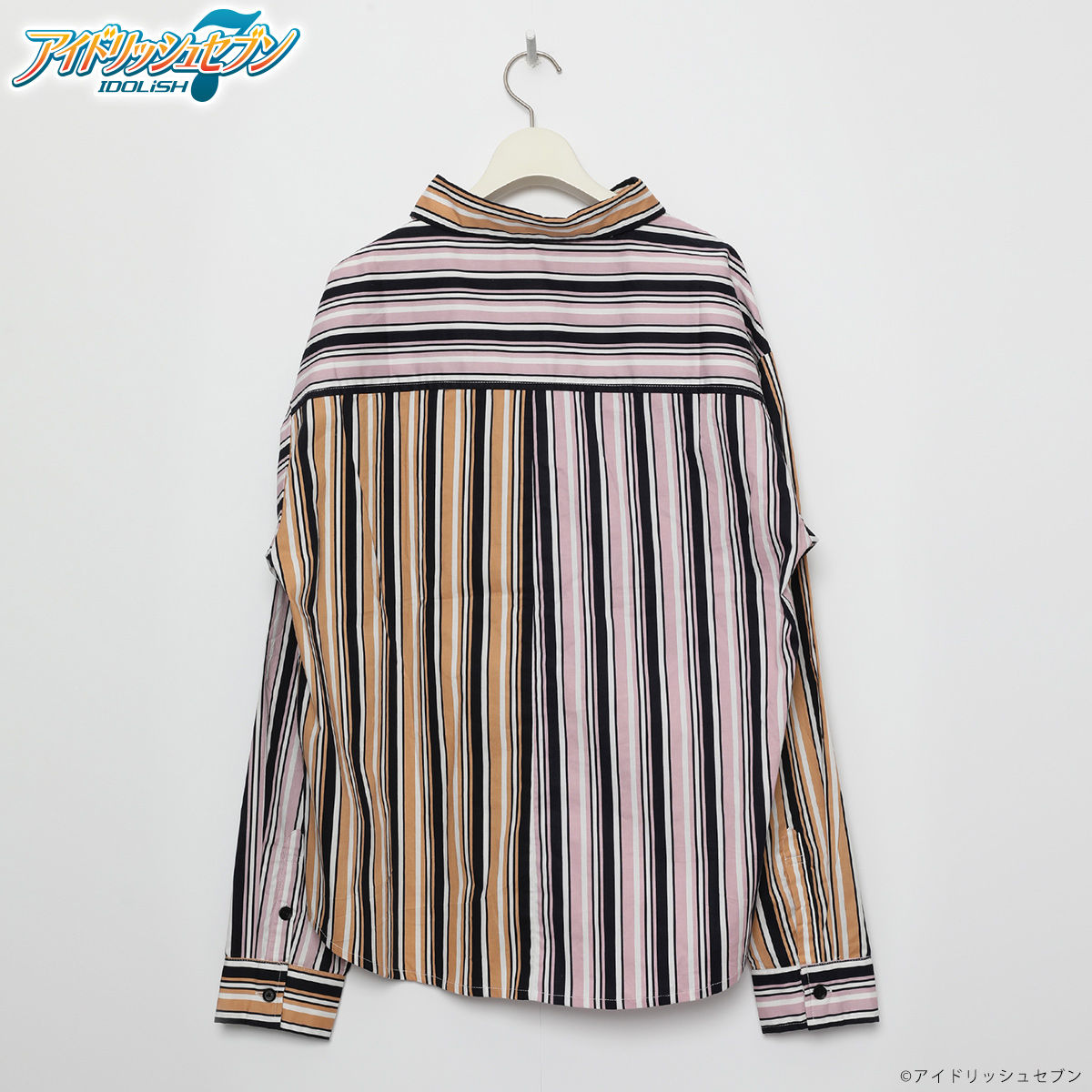 IDOLiSH7×LEGENDA RIKU NANASE Blocking Stripe shirts