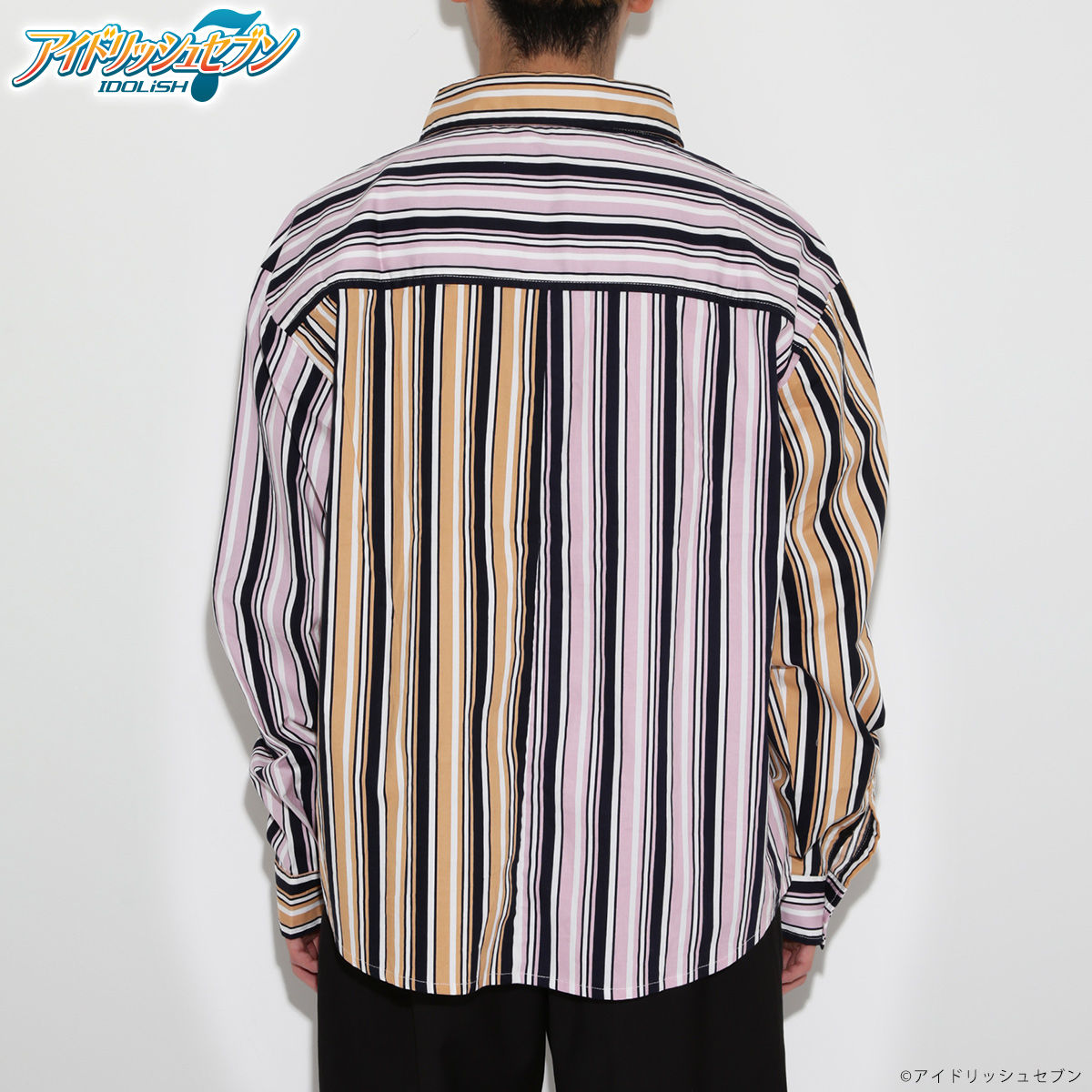 IDOLiSH7×LEGENDA RIKU NANASE Blocking Stripe shirts | バンダイ ...