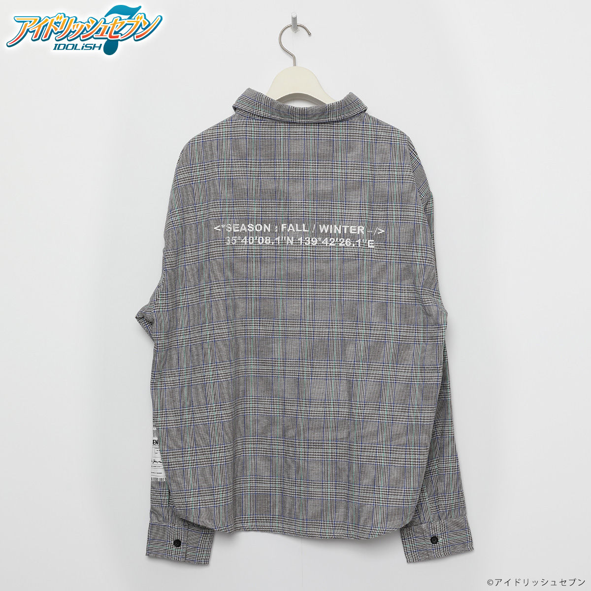 IDOLiSH7×LEGENDA YAMATO NIKAIDO Over sized Check shirts | 通常商品 