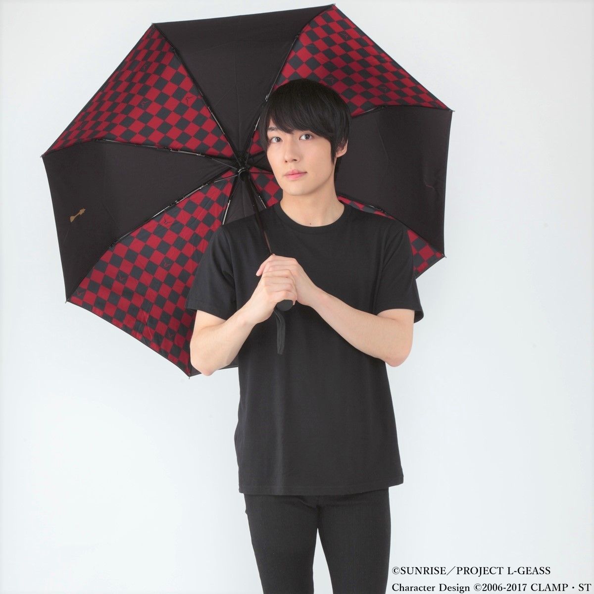 コードギアス 反逆のルルーシュ　UV晴雨兼用 折りたたみ傘　かさ　カサ