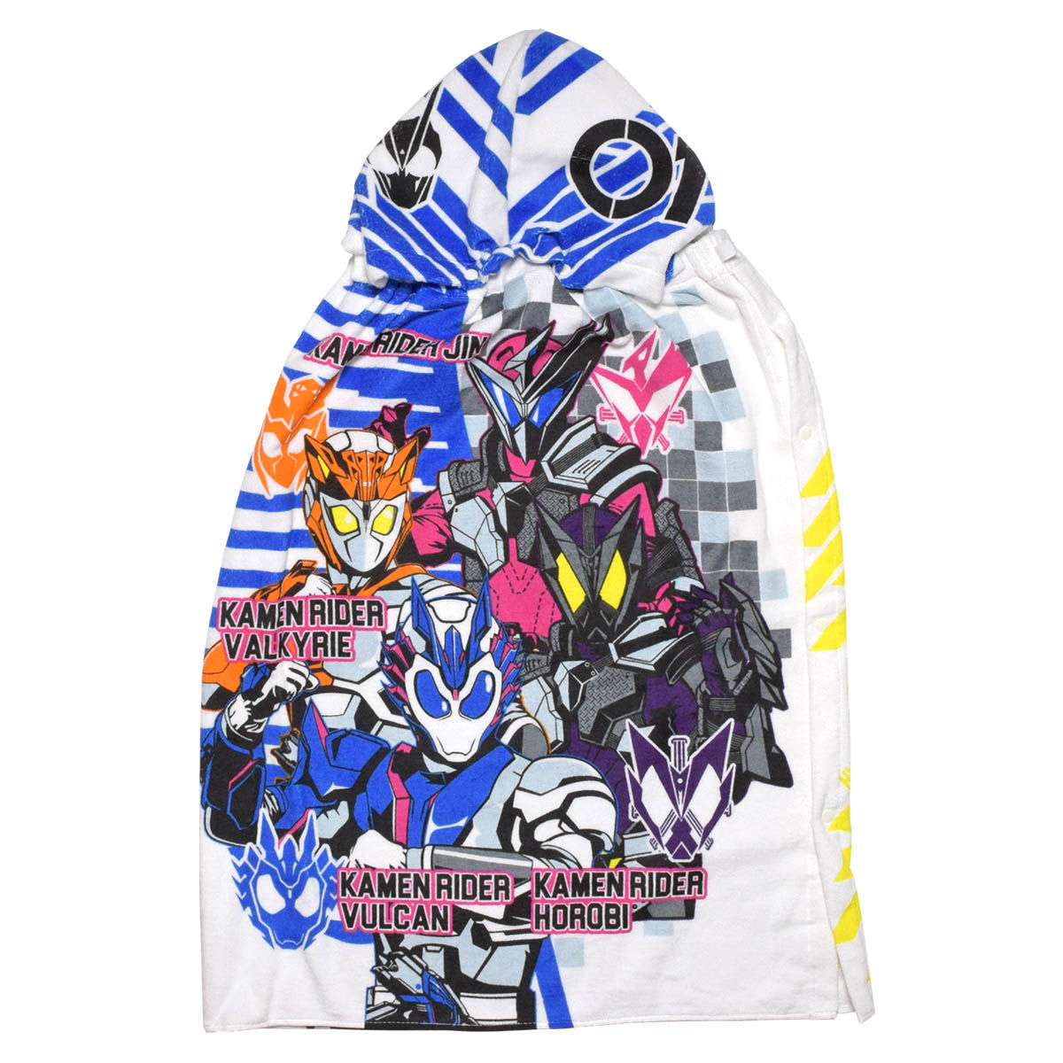 仮面ライダーネクロム なりきりフード 付きタオル 仮面ライダーゼロワン フード付きマキタオル | ファッション