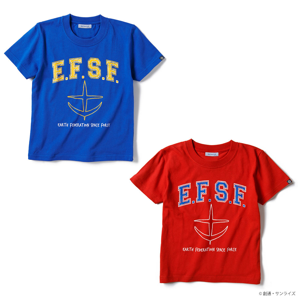 STRICT-G 『機動戦士ガンダム』キッズTシャツ E.F.S.F.柄 | 機動戦士