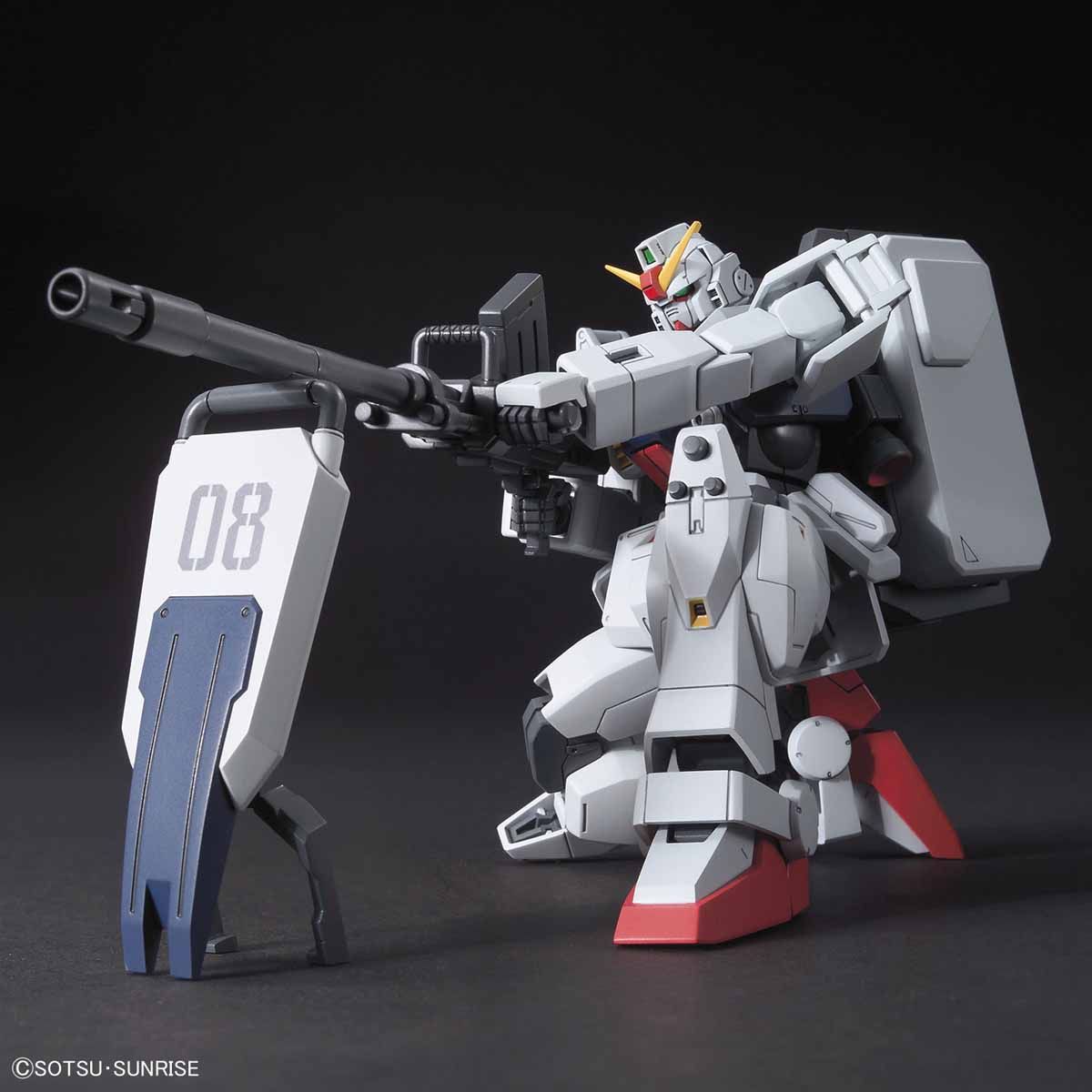 新品同様連邦8点セット　HGUC 陸戦型ガンダム 、ユニコーンガンダム (GB限定)、ガンダム (限定クリア)、ジム、ハロ 機動戦士ガンダム