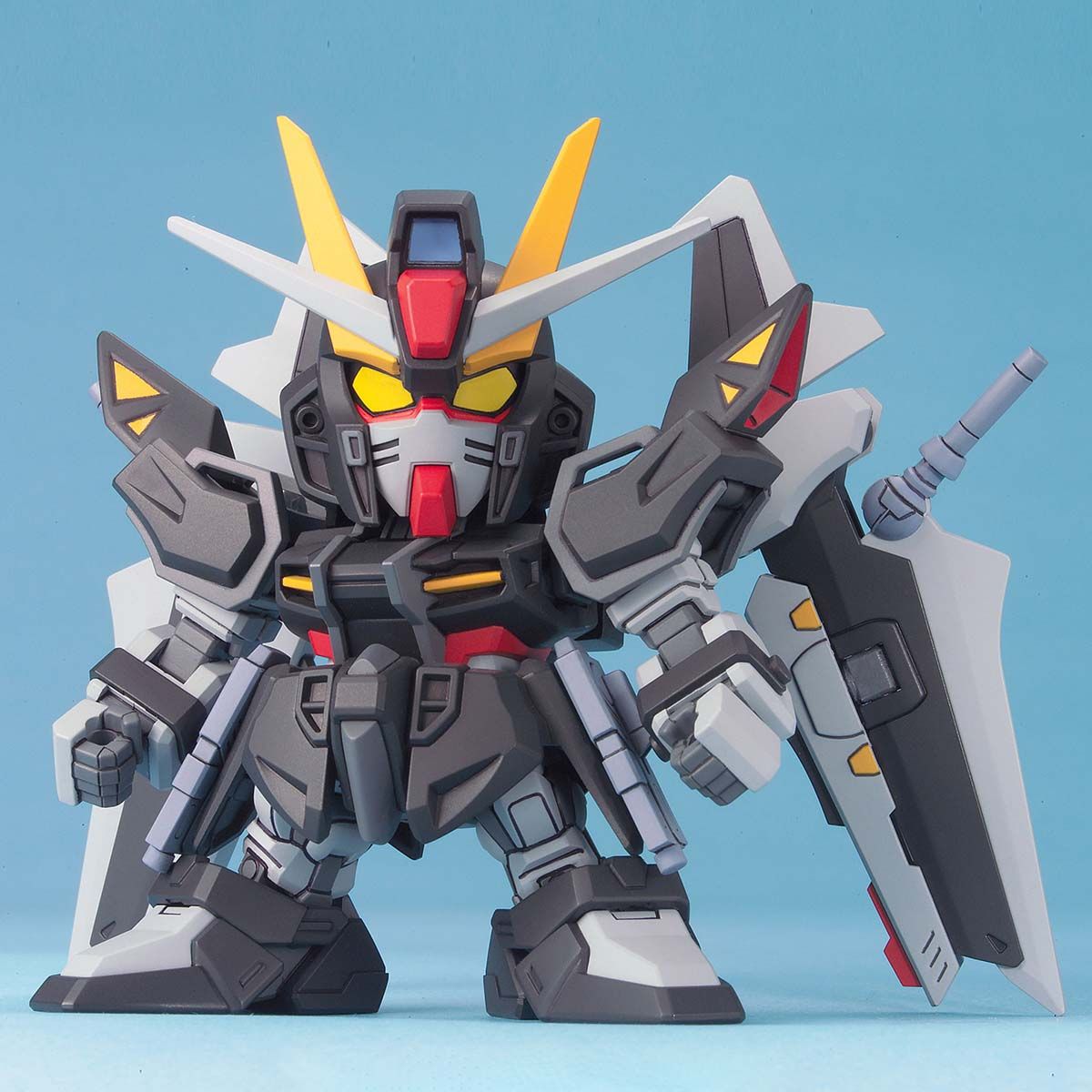 SD Gundam BB Senshi No.293 GAT-X105E+AQM/E-X09S Strike Noir Gundam