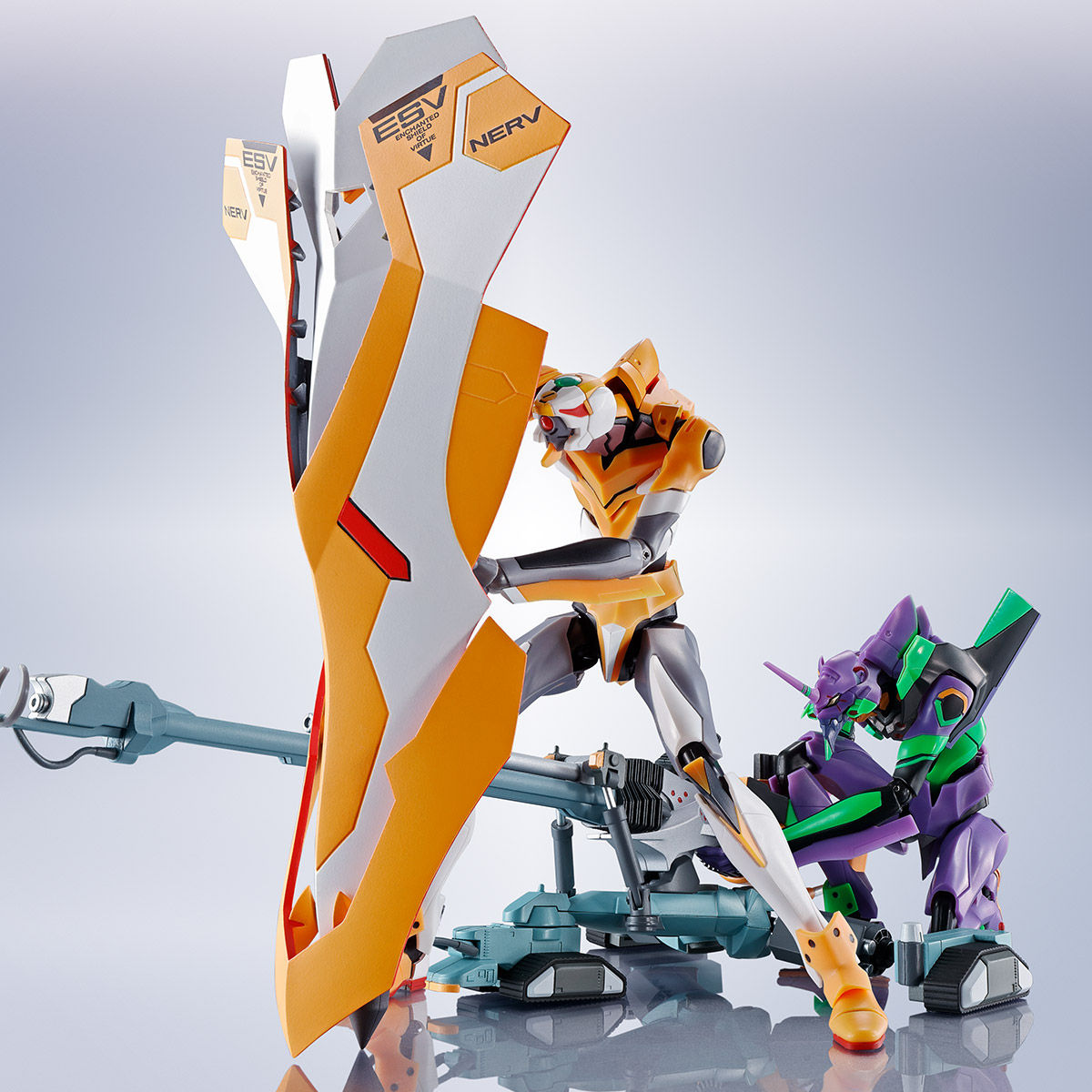 Robot Spirits(Side EVA) R-SP Operation Yashima Reproduction Positron Cannon+ESV Shield+Type G Components