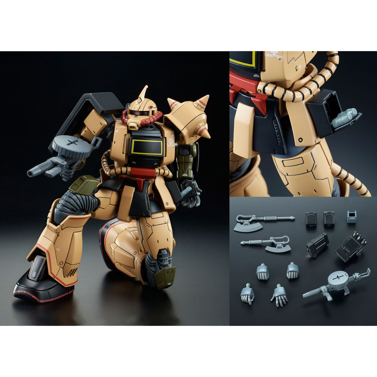 ＨＧ 1/144 ザク・デザートタイプ【４次：２０２０年１１月発送