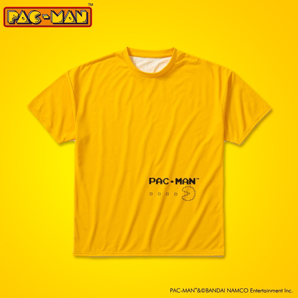 【ゼビオ×パックマン】 パックマン Tシャツ| プレミアムバンダイ