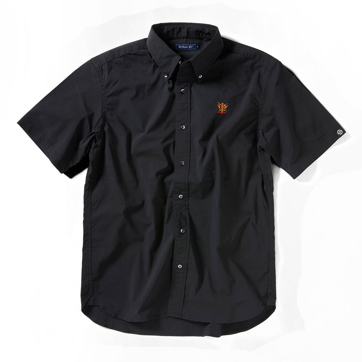 Strict G 機動戦士ガンダム クールマックス 半袖ボタンダウン刺繍シャツ Zeon 機動戦士ガンダム 趣味 コレクション バンダイナムコグループ公式通販サイト