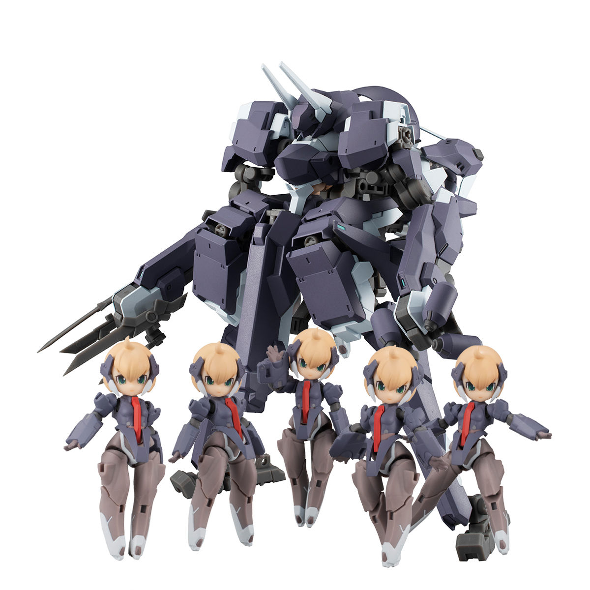 デスクトップアーミー F-666d ヴァルカシリーズ （フレア ドラグーン鹵獲仕様） フィギュア・プラモデル・プラキット  バンダイナムコグループ公式通販サイト