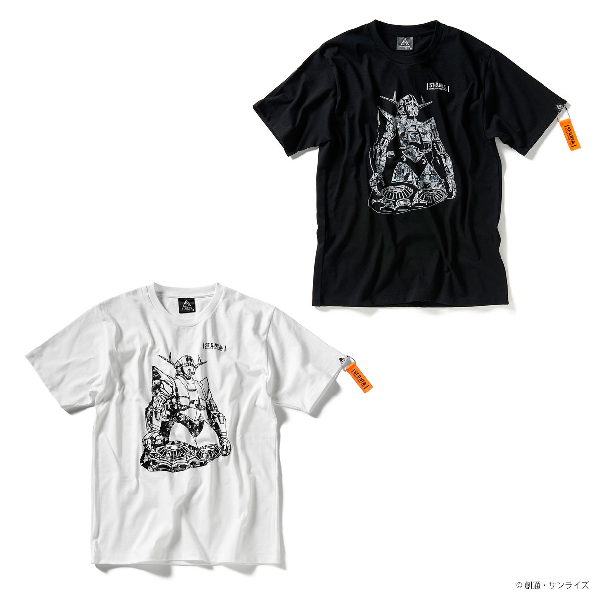 STRICT-G NEW YARK Tシャツ ジオングコラージュ柄 | 機動戦士