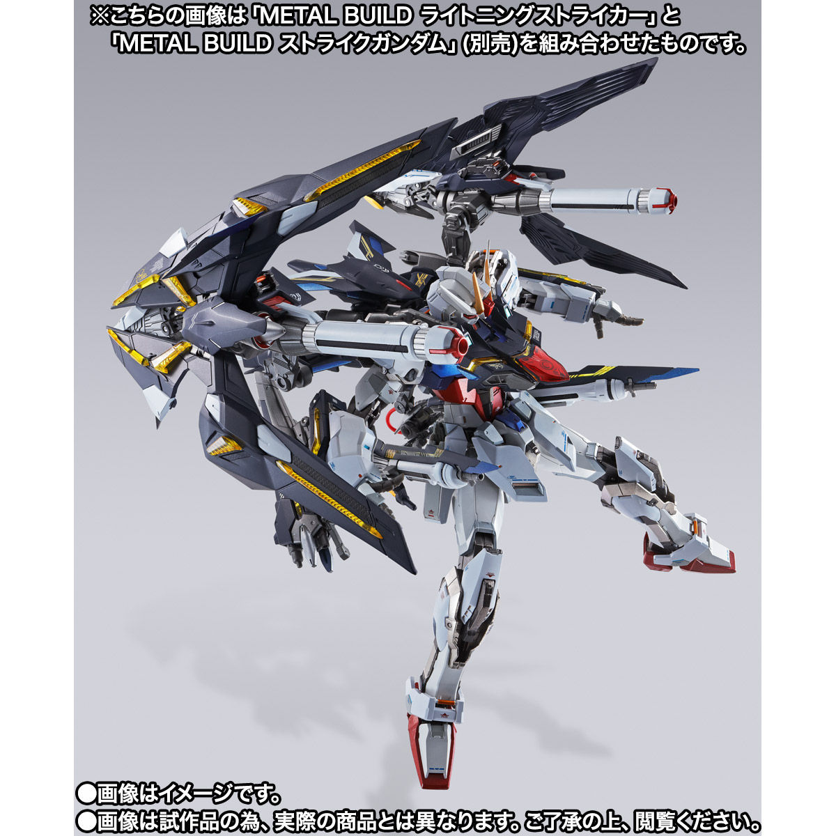 METAL BUILD ライトニングストライカー【2次：2021年6月発送】 | 機動戦士ガンダムSEED フィギュア・プラモデル・プラキット |  アニメグッズ ・おもちゃならプレミアムバンダイ｜バンダイナムコグループの公式通販サイト