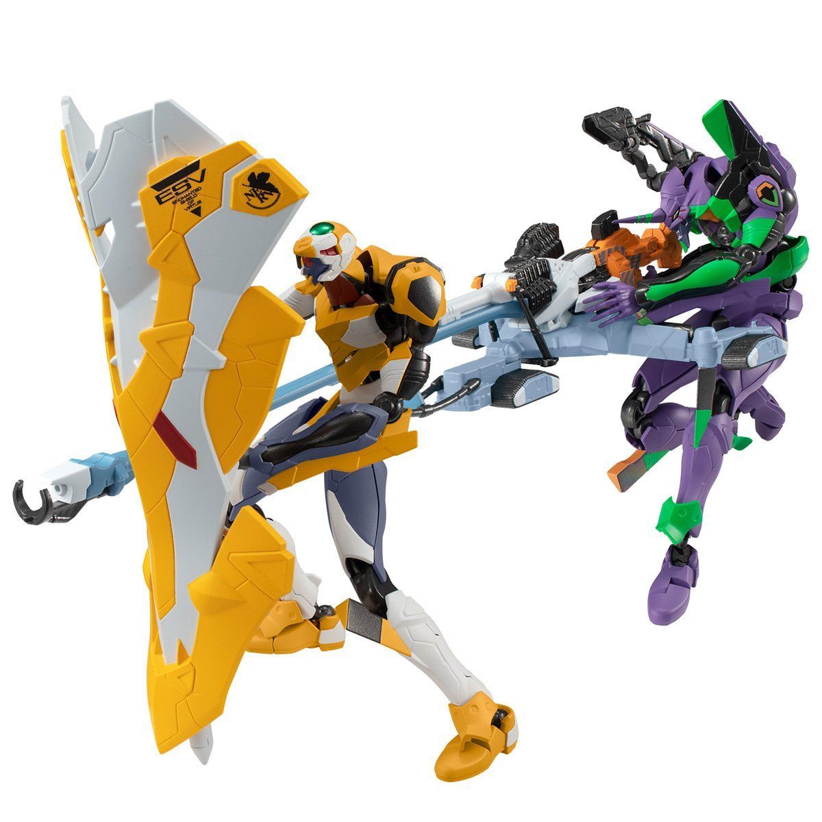 Evangelion Frame-Operation Yashima Reproduction Positron Cannon+ESV Shield+Type G Components