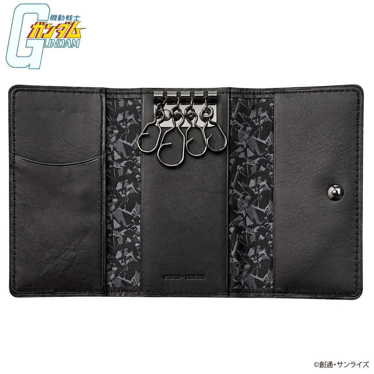 機動戦士ガンダム BLACKシリーズ シャアマーク迷彩柄 キーケース 機動戦士ガンダム BLACKシリーズ シャアマーク迷彩柄 キーケース
