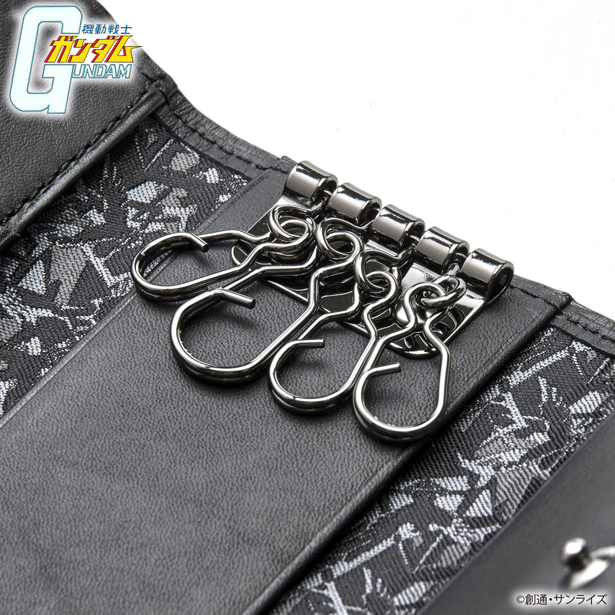 機動戦士ガンダム BLACKシリーズ シャアマーク迷彩柄 キーケース 機動戦士ガンダム BLACKシリーズ シャアマーク迷彩柄 キーケース