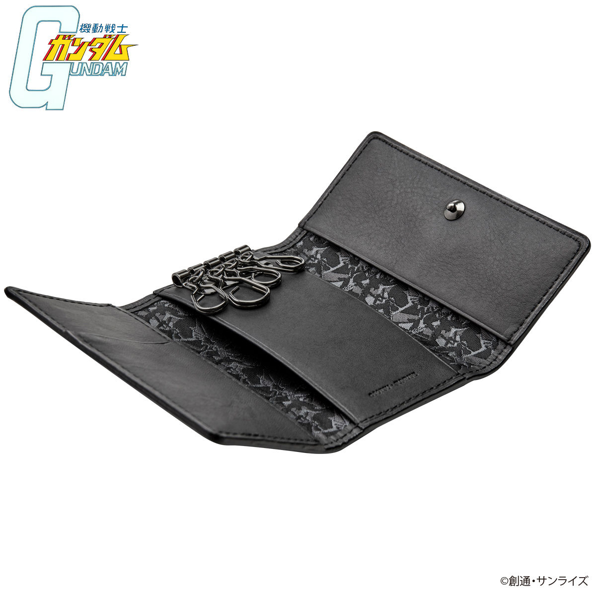機動戦士ガンダム BLACKシリーズ シャアマーク迷彩柄 キーケース 機動戦士ガンダム BLACKシリーズ シャアマーク迷彩柄 キーケース