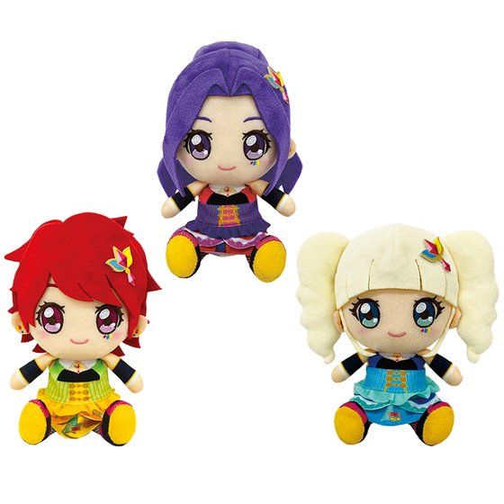 アイカツ　ぬいぐるみ　ぽわぷり③ アイカツ！スタイル限定】アイカツ！シリーズ ユニット Chibi